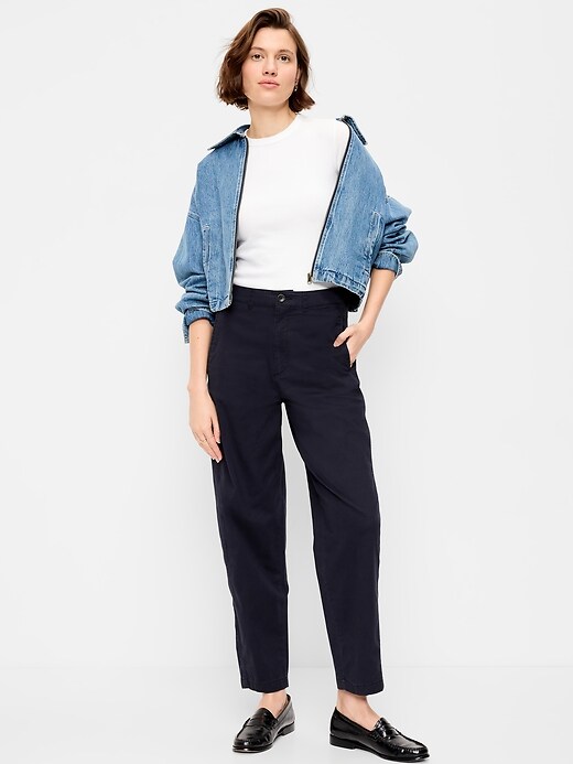 Image number 1 showing, High-Waisted OGC Chino Tapered Straight Pants