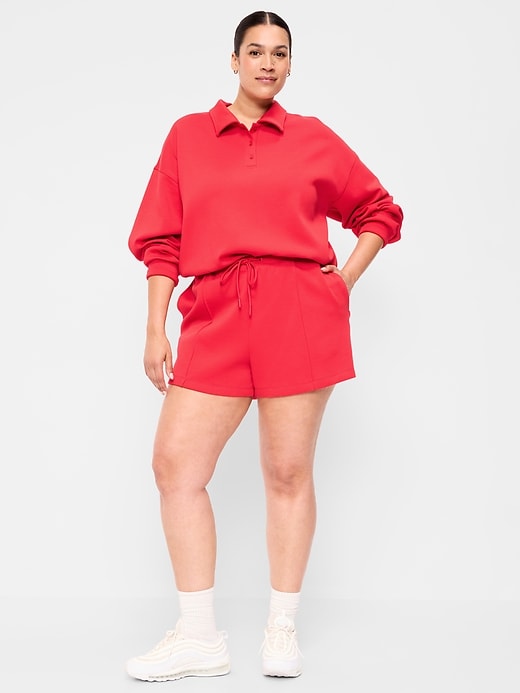 L'image numéro 5 présente Shorts décontracté en Molleton dynamique piqué