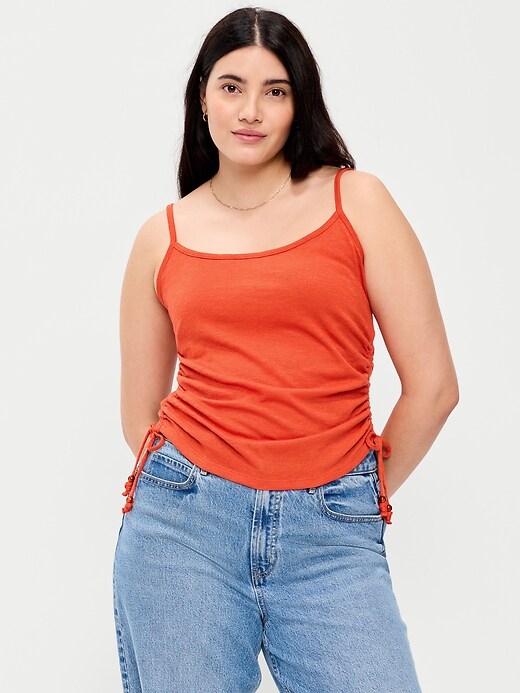 Image number 6 showing, Shirred Side Cami Tank Top