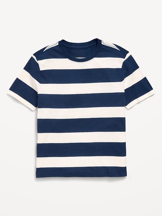 Image number 1 showing, Softest Short-Sleeve Striped T-Shirt for Boys