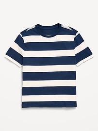 Image number 1 showing, Softest Short-Sleeve Striped T-Shirt for Boys