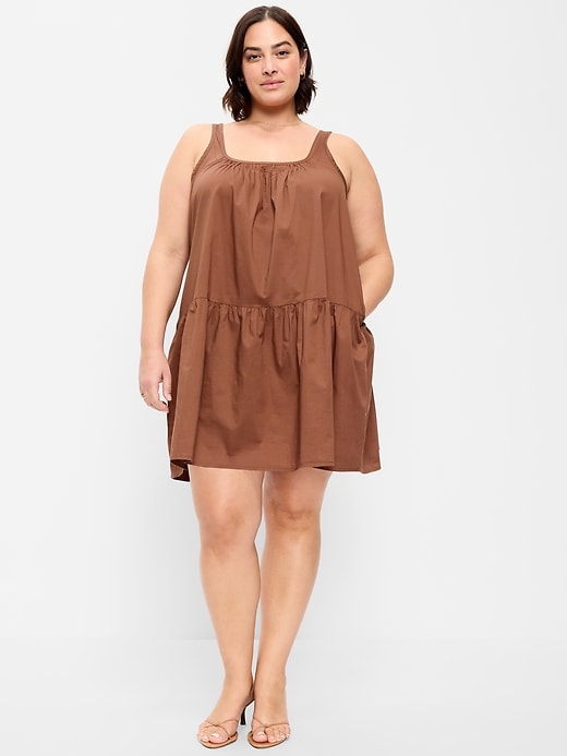 Image number 9 showing, Drop-Waist Swing Mini Dress