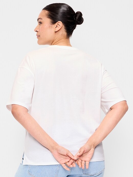 Image number 8 showing, Short-Sleeve Loose Graphic T-Shirt