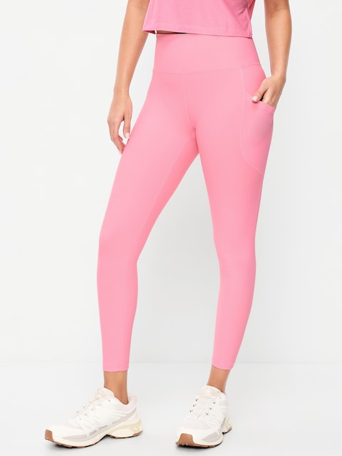 High-Waisted PowerSoft 7/8 Pocket Leggings