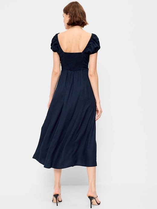 Image number 2 showing, Short-Sleeve Fit & Flare Midi Dress