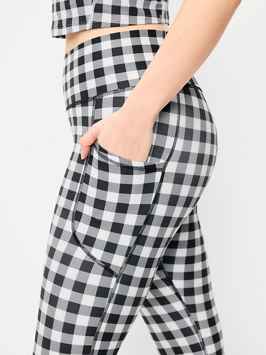 L'image numéro 3 présente Legging PowerSoft à taille haute longueur 3/4