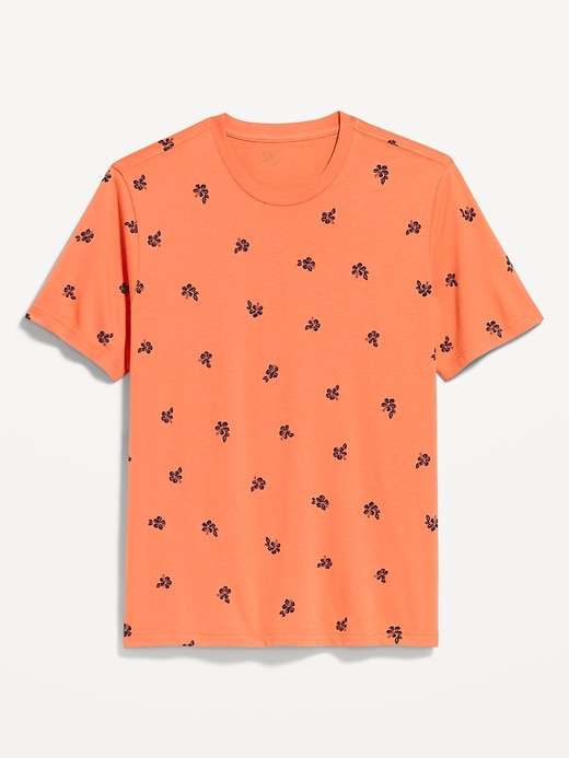 L'image numéro 4 présente T-shirt ras du cou