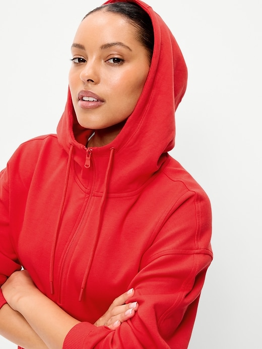 Image number 7 showing, Dynamic Fleece Half-Zip Hoodie Sweatshirt