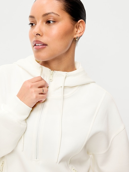 Image number 4 showing, Dynamic Fleece Half-Zip Hoodie Sweatshirt