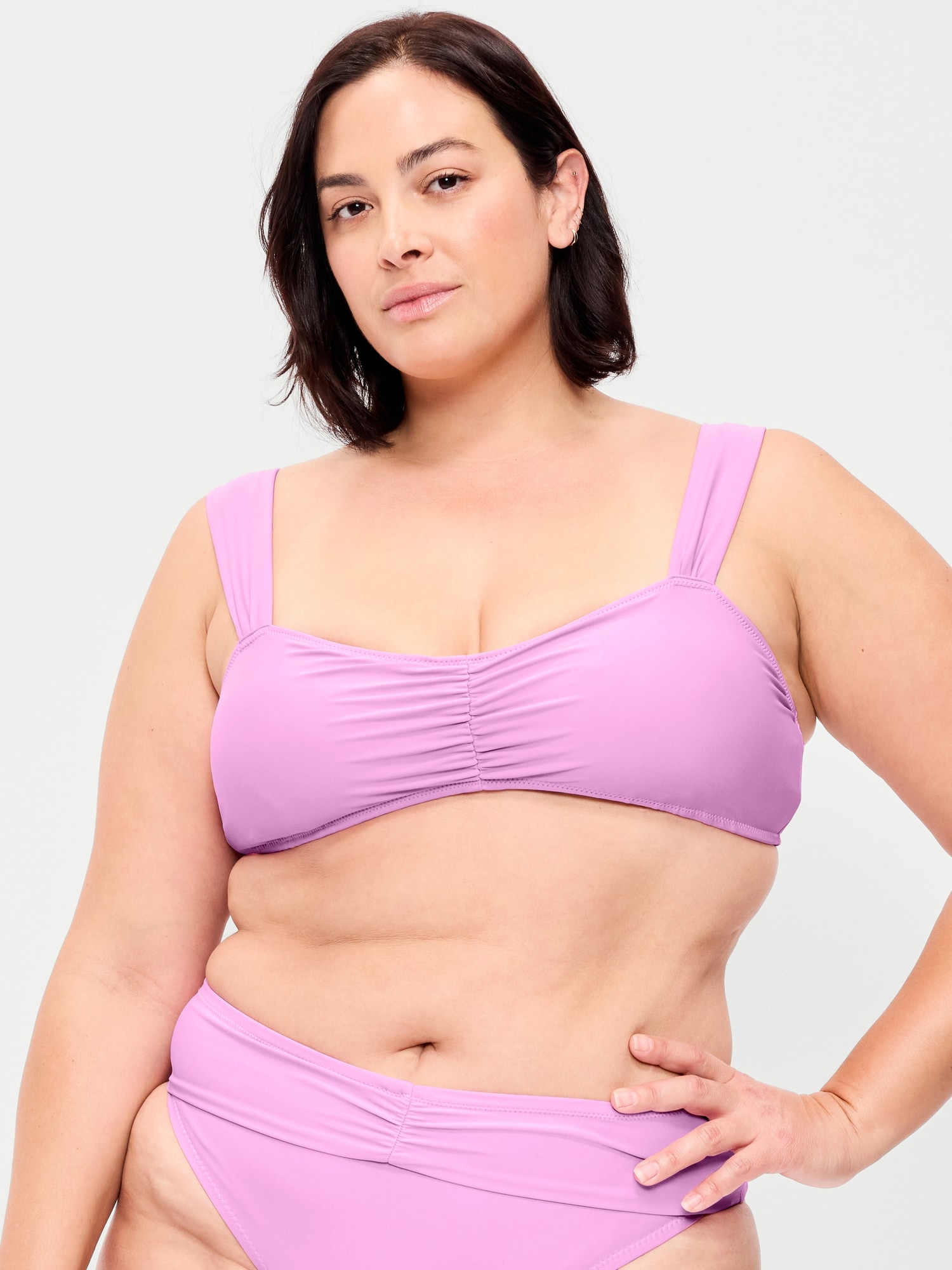 Cinched Swim Top