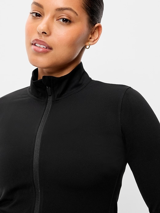 L'image numéro 3 présente Veste à glissière StudioSmooth