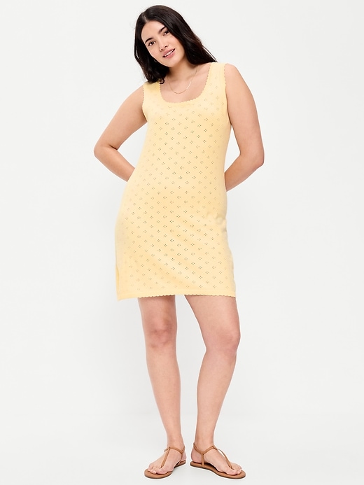 Image number 7 showing, SoSoft Lite Pointelle Sweater Dress