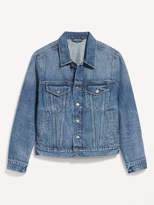 Image number 1 showing, Jean Trucker Jacket