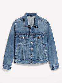 Image number 1 showing, Jean Trucker Jacket