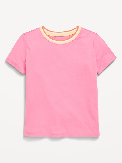 Image number 1 showing, Softest Short-Sleeve T-Shirt for Girls