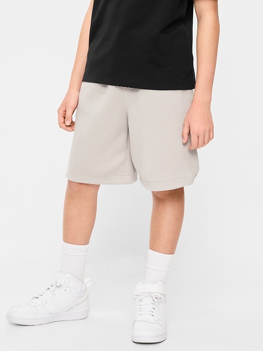 Image number 3 showing, Dynamic Fleece Textured Basketball Shorts for Boys