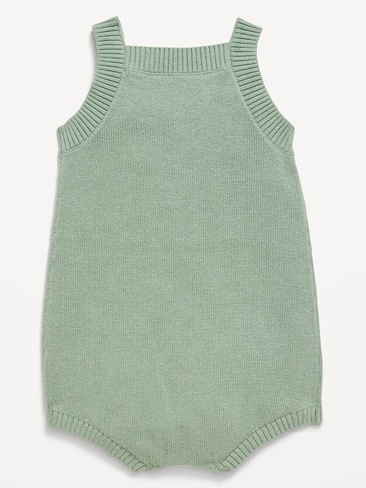 L'image numéro 3 présente Barboteuse en tricot sans manches Grogu de Star Wars™ pour Bébé