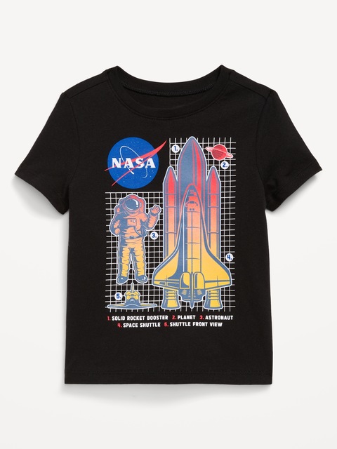 T-SHIRT À IMPRIMÉ NASA UNISEXE POUR TOUT-PETIT