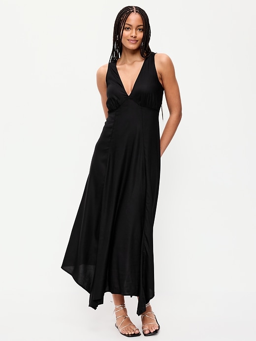 Image number 1 showing, Handkerchief Hem Midi Dress