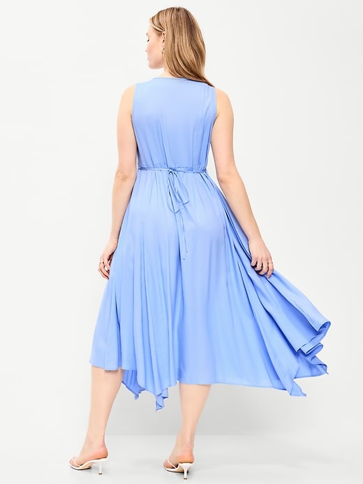 Image number 7 showing, Handkerchief Hem Midi Dress