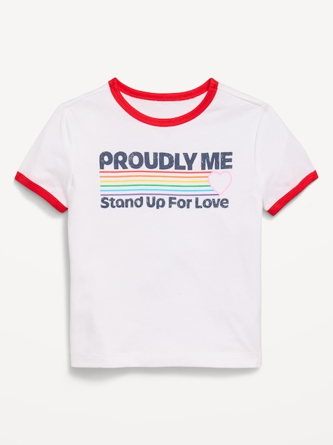 Short-Sleeve Unisex Graphic T-Shirt for Toddler
