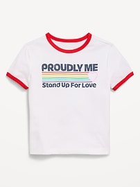 Image number 1 showing, Short-Sleeve Unisex Graphic T-Shirt for Toddler