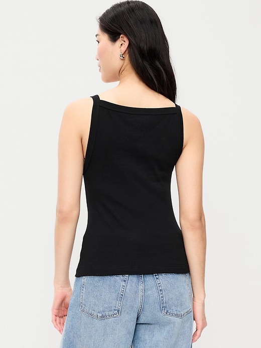L'image numéro 2 présente Camisole tablier ajustée