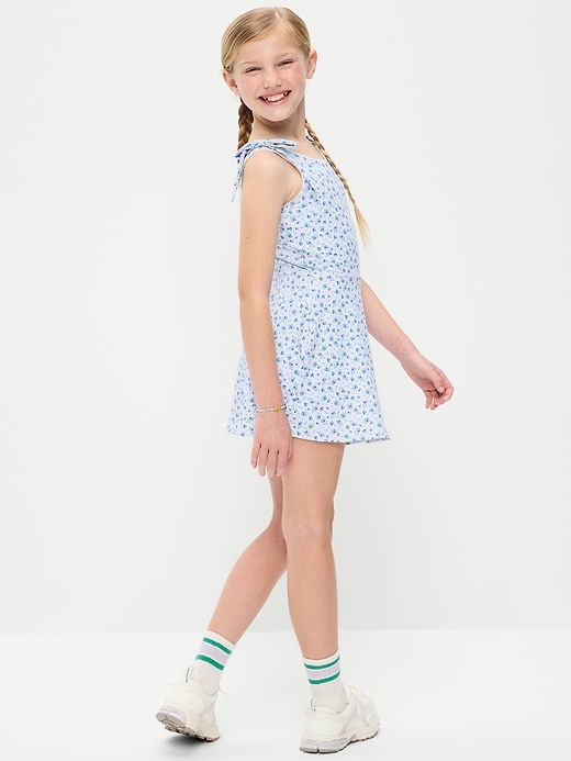 Image number 2 showing, PowerSoft Sleeveless Tie-Strap Athletic Dress for Girls