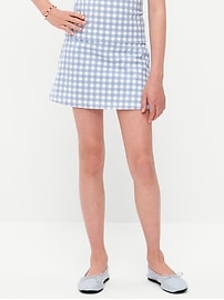 Image number 1 showing, High-Waisted Skort for Girls