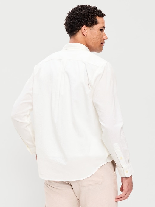 Image number 2 showing, Long-Sleeve Relaxed Pocket Shirt