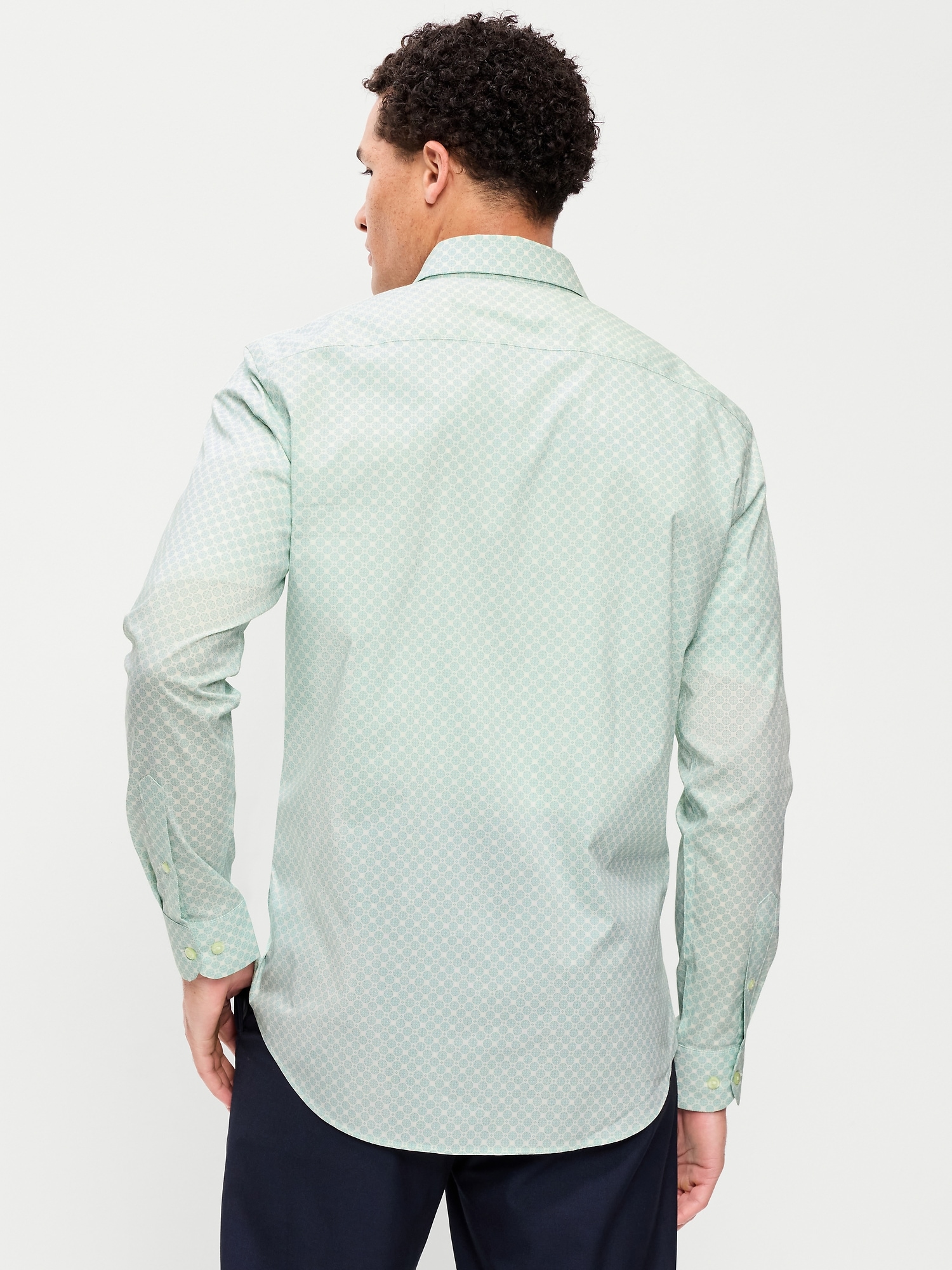 slim fit pro signature performance dress shirt Slim Fit Pro Signature Performance Dress Shirt Tonal Stripe | Delivery Near  Me