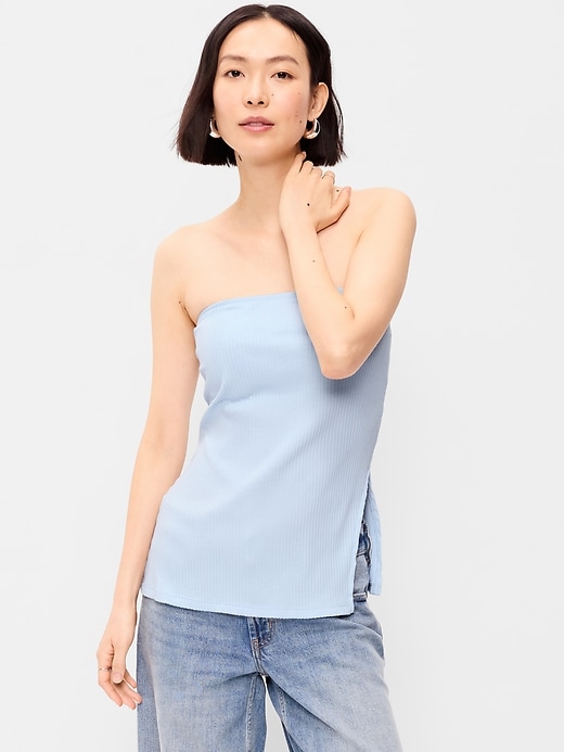 Image number 1 showing, Asymmetrical Tube Top