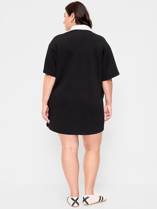 Image number 5 showing, Bounce Fleece Short-Sleeve Polo Dress