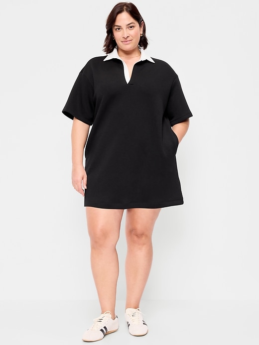 Image number 4 showing, Bounce Fleece Short-Sleeve Polo Dress