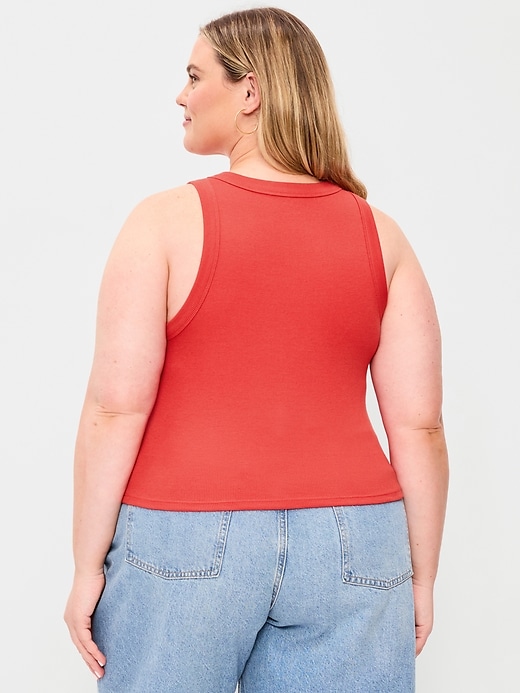 Image number 8 showing, Snug Crop Tank Top