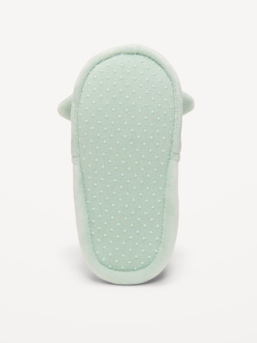 Image number 4 showing, Star Wars™ Grogu Velvet Slippers for Baby