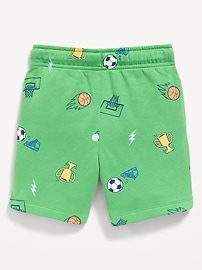 Image number 4 showing, Fleece Graphic Shorts for Toddler Boys