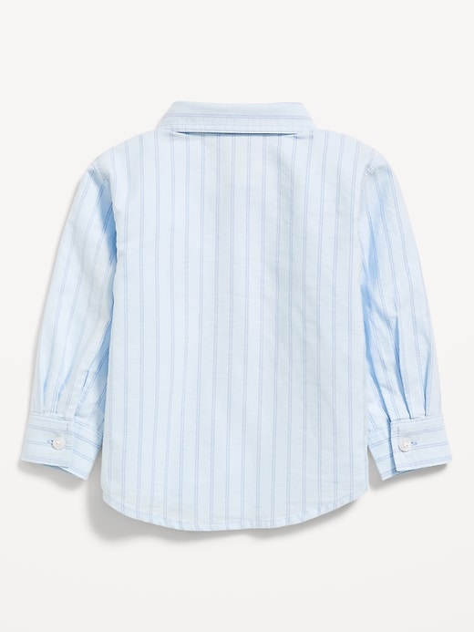 L'image numéro 3 présente Chemise oxford à manches longues pour tout-petit garçon