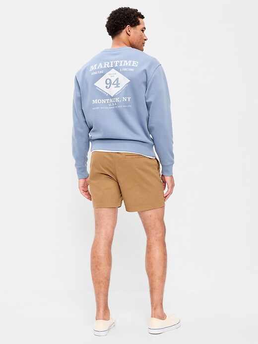 Image number 3 showing, Twill Jogger Shorts -- 5-inch inseam