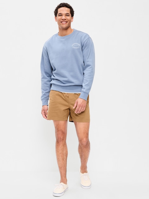 Twill Jogger Shorts -- 5-inch inseam