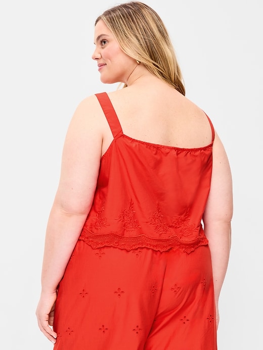 Image number 8 showing, Tie-Front Cami Tank Top