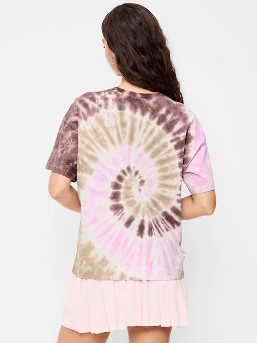 L'image numéro 2 présente T-shirt ras du cou rétro pour femme