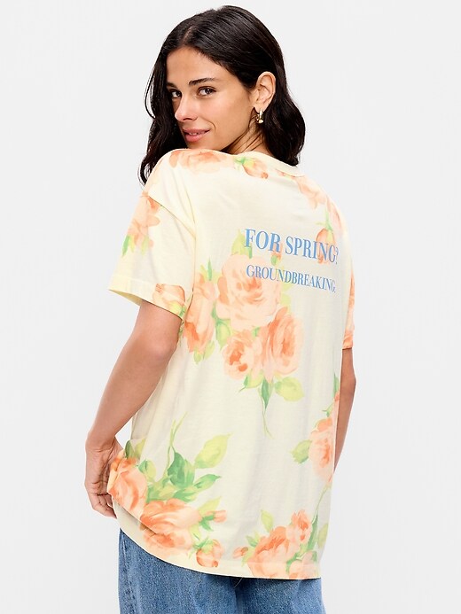 Image number 2 showing, Old Navy x The Devil Wears Prada Oversized T-Shirt for Adults