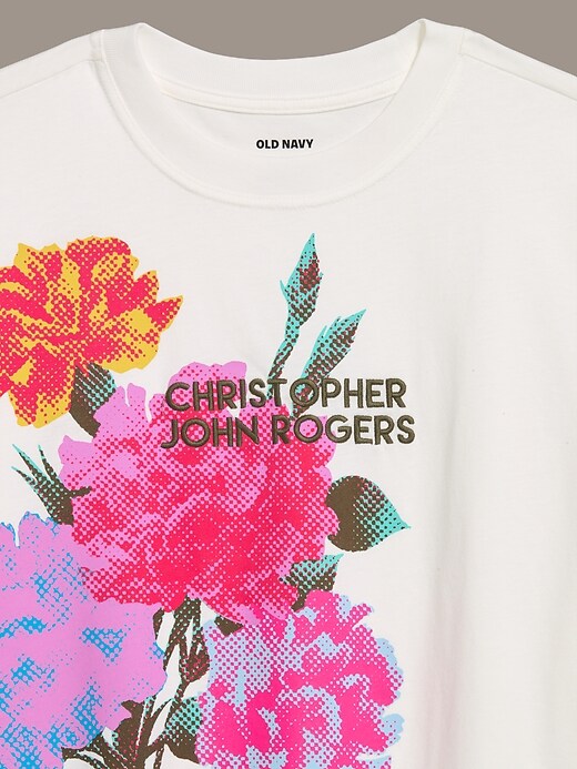 Image number 5 showing, Old Navy x Christopher John Rogers Crop T-Shirt
