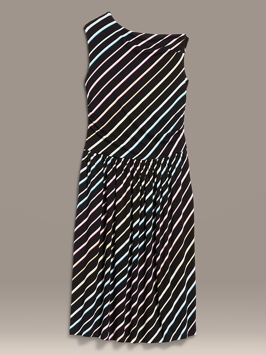 Image number 6 showing, Old Navy x Christopher John Rogers One-Shoulder Maxi Dress