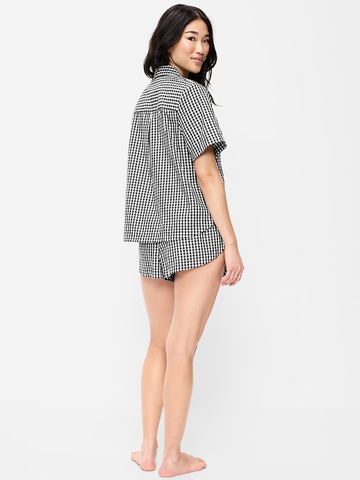 Image number 2 showing, Poplin Pajama Short Set