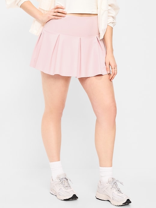 Image number 4 showing, Extra High-Waisted Drop-Waist PowerSoft Skort
