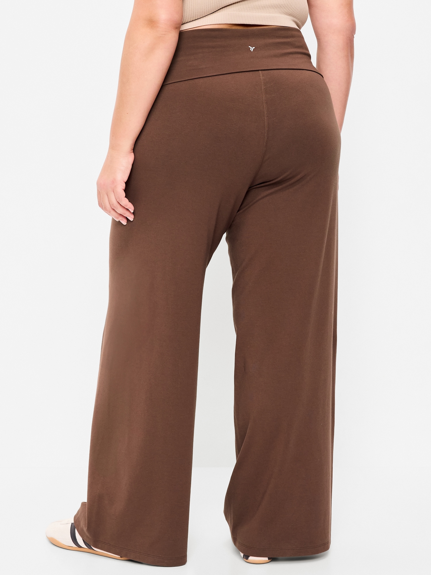 L'image numéro 7 présente Pantalon PowerChill jambe large à taille haute et rabattable