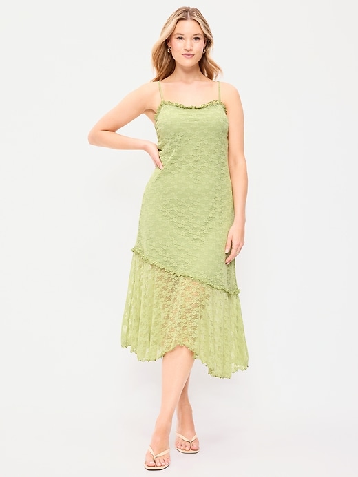 Image number 6 showing, Fit & Flare Lace Midi Dress