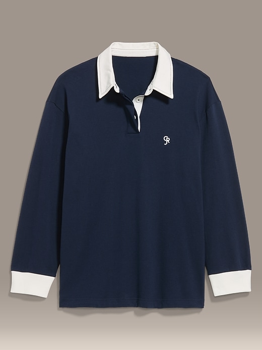 L'image numéro 4 présente Haut de rugby surdimensionné Old Navy x Christopher John Rogers